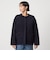 ［size SHORTあり］FOXブレンド セッケツ ノーカラー カーディガン