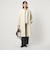 ［size SHORTあり］SENTDALE WOOL セントデールウール ノーカラー コート