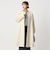 ［size SHORTあり］SENTDALE WOOL セントデールウール ノーカラー コート