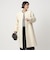 ［size SHORTあり］SENTDALE WOOL セントデールウール ノーカラー コート