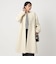 ［size SHORTあり］SENTDALE WOOL セントデールウール ノーカラー コート