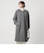 ［size SHORTあり］SENTDALE WOOL セントデールウール ノーカラー コート