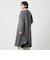 ［size SHORTあり］SENTDALE WOOL セントデールウール ノーカラー コート