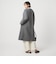 ［size SHORTあり］SENTDALE WOOL セントデールウール ノーカラー コート