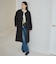 ［size SHORTあり］SENTDALE WOOL セントデールウール ノーカラー コート