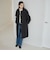 ［size SHORTあり］SENTDALE WOOL セントデールウール ノーカラー コート