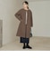 ［size SHORTあり］SENTDALE WOOL セントデールウール ノーカラー コート