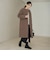 ［size SHORTあり］SENTDALE WOOL セントデールウール ノーカラー コート