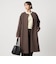 ［size SHORTあり］SENTDALE WOOL セントデールウール ノーカラー コート