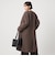 ［size SHORTあり］SENTDALE WOOL セントデールウール ノーカラー コート
