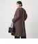 ［size SHORTあり］SENTDALE WOOL セントデールウール ノーカラー コート