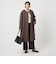 ［size SHORTあり］SENTDALE WOOL セントデールウール ノーカラー コート
