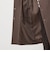 ［size SHORTあり］SENTDALE WOOL セントデールウール ノーカラー コート