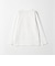 LONG FIBER COTTON クリア クルーネック 長袖 Tシャツ