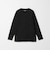 LONG FIBER COTTON クリア クルーネック 長袖 Tシャツ