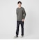 LONG FIBER COTTON クリア クルーネック 長袖 Tシャツ