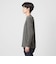 LONG FIBER COTTON クリア クルーネック 長袖 Tシャツ