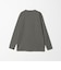 LONG FIBER COTTON クリア クルーネック 長袖 Tシャツ