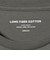 LONG FIBER COTTON クリア クルーネック 長袖 Tシャツ