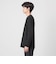 LONG FIBER COTTON クリア Vネック 長袖 Tシャツ