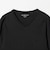 LONG FIBER COTTON クリア Vネック 長袖 Tシャツ