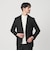 【WARDROBE SMART】DELEGANT サキソニー セットアップ/ジャケット＆イージーパンツ