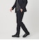 【WARDROBE SMART】DELEGANT サキソニー セットアップ/ジャケット＆イージーパンツ