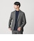 【WARDROBE SMART】DELEGANT サキソニー セットアップ/ジャケット＆イージーパンツ