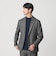 【WARDROBE SMART】DELEGANT サキソニー セットアップ/ジャケット＆イージーパンツ