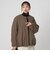 ［size SHORTあり］パフィー ノーカラー ブルゾン 撥水 保温性 ウォッシャブル