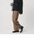 ウールブレンド ツイルバックゴムパンツ ウォッシャブル