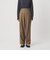 ウールブレンド ツイルバックゴムパンツ ウォッシャブル