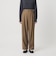 ウールブレンド ツイルバックゴムパンツ ウォッシャブル
