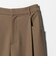 ウールブレンド ツイルバックゴムパンツ ウォッシャブル