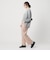 ウールブレンド ツイルバックゴムパンツ ウォッシャブル