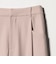 ウールブレンド ツイルバックゴムパンツ ウォッシャブル