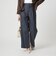 ［size SHORT/TALLあり］キチントボトムス カバー ワイド パンツ シャンブレー