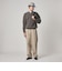 ＜Steven Alan＞ T/C ミラノリブ ポロカラー ニット