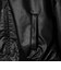＜EMMEL REFINES＞EM レザーライク サテン ブルゾン