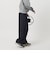 毛ポリエステル フランネルパンツ