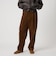 ＜Steven Alan＞ 8W コーデュロイ アウト ワンプリーツ スラックス