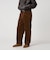 ＜Steven Alan＞ 8W コーデュロイ アウト ワンプリーツ スラックス