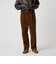 ＜Steven Alan＞ 8W コーデュロイ アウト ワンプリーツ スラックス