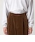＜Steven Alan＞ 8W コーデュロイ アウト ワンプリーツ スラックス