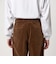 ＜Steven Alan＞ 8W コーデュロイ アウト ワンプリーツ スラックス