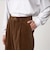 ＜Steven Alan＞ 8W コーデュロイ アウト ワンプリーツ スラックス