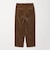 ＜Steven Alan＞ 8W コーデュロイ アウト ワンプリーツ スラックス