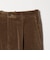 ＜Steven Alan＞ 8W コーデュロイ アウト ワンプリーツ スラックス