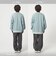 裏毛 配色ステッチ プルオーバー / キッズ  100cm-160cm