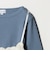 起毛レースキャミ×テレコロング Tシャツ セット / キッズ